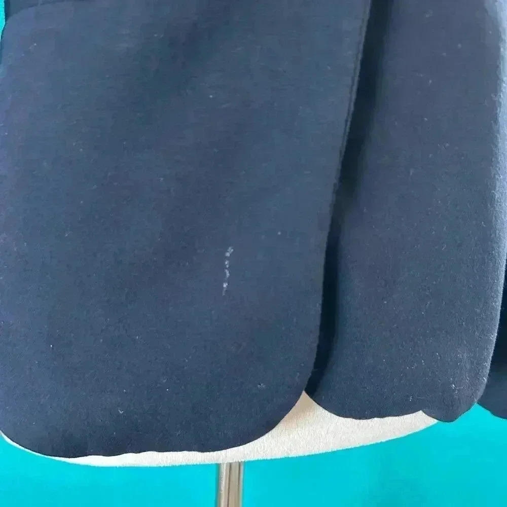 Zara Basic Navy Single Breasted One Button Blazer… - image 2